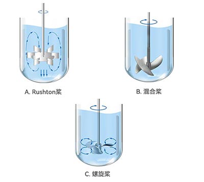 z6com·尊龙发酵罐不同类型桨叶